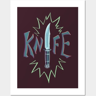 Knife Posters and Art